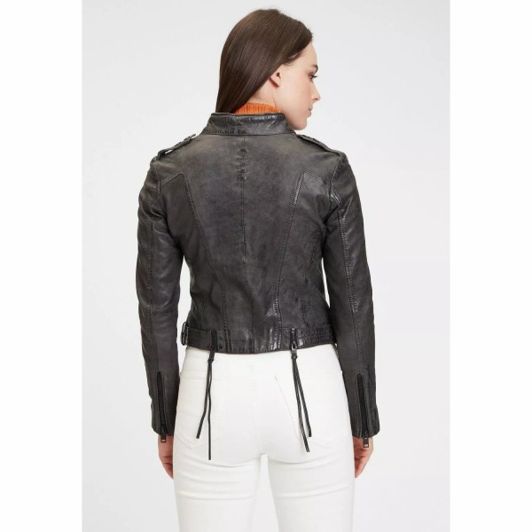Geaca de Piele Dama Gipsy Antracit G2WCandice SF LVWW – IMBRACAMINTE — fotografia 5