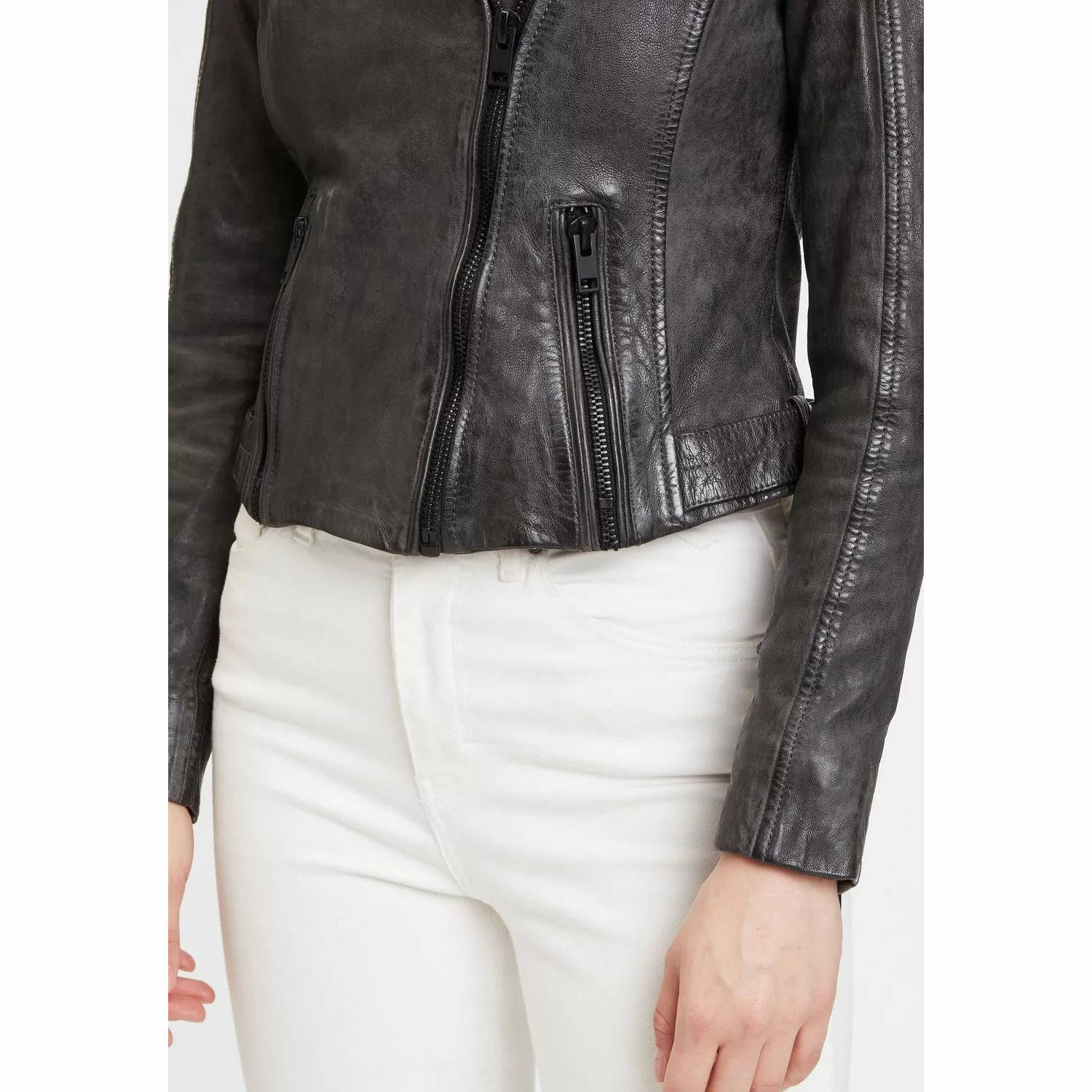 Geaca de Piele Dama Gipsy Antracit G2WCandice SF LVWW – IMBRACAMINTE