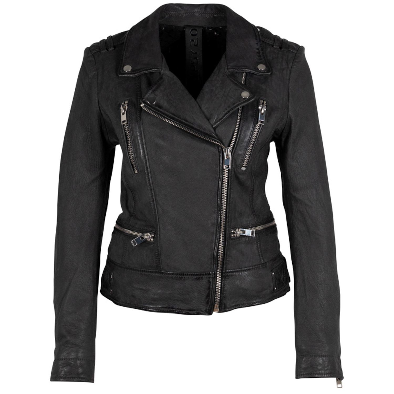 Geaca de Piele Dama Gipsy Gri Inchis G2WCona – IMBRACAMINTE