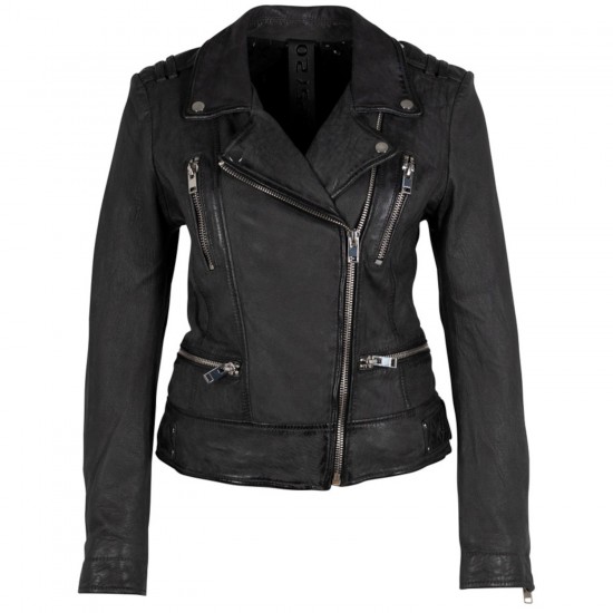 Geaca de Piele Dama Gipsy Gri Inchis G2WCona