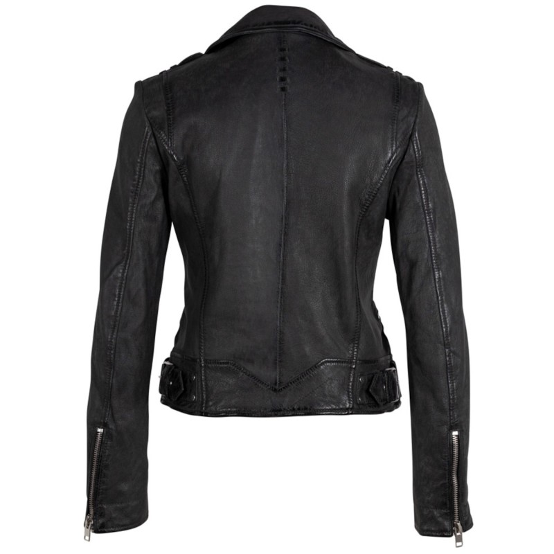 Geaca de Piele Dama Gipsy Gri Inchis G2WCona – Black Friday