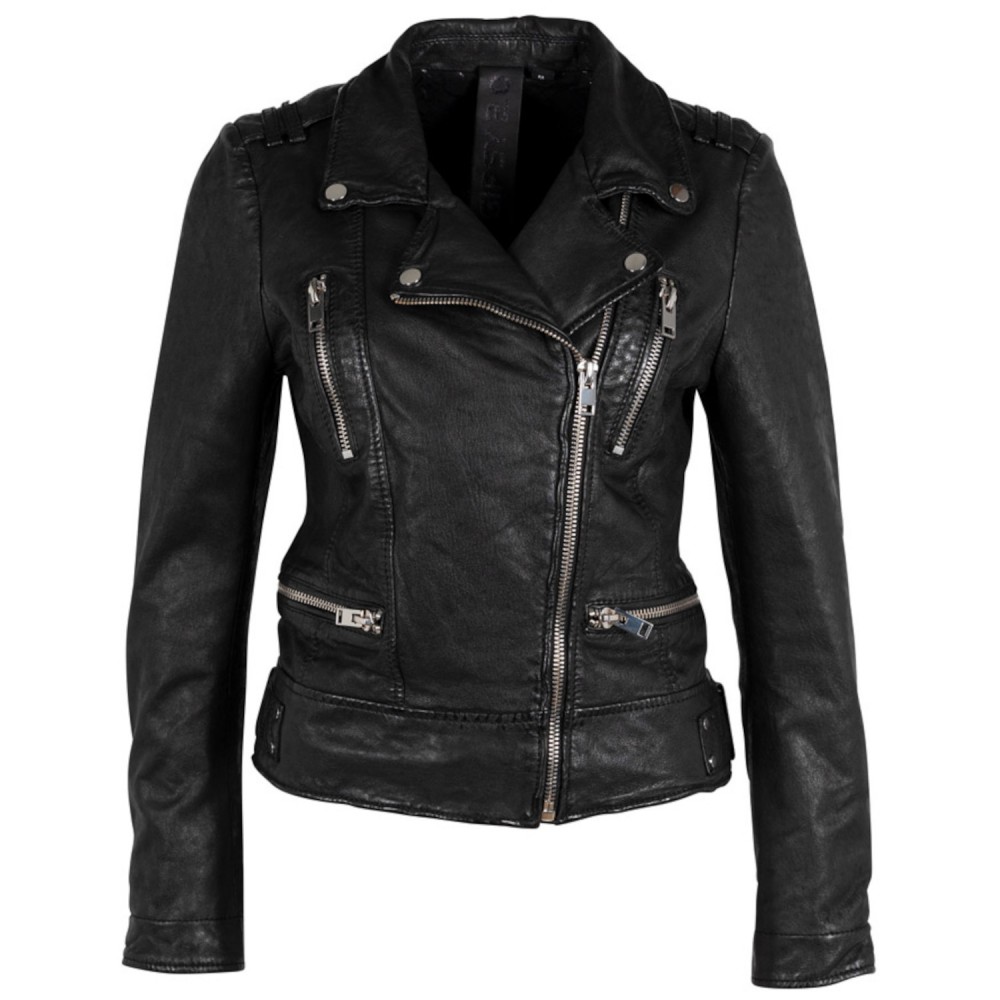 Geaca de Piele Dama Gipsy Neagra G2WCona Geaca de Piele Dama Gipsy Neagra G2WCona - readytowear.ro