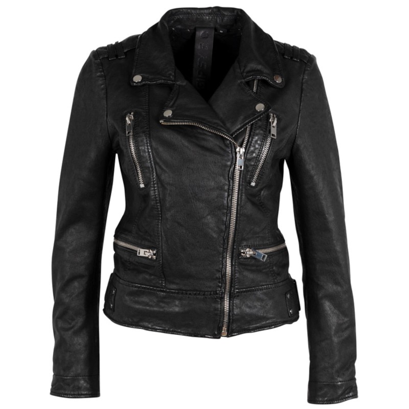 Geaca de Piele Dama Gipsy Neagra G2WCona – IMBRACAMINTE Geaca de Piele Dama Gipsy Neagra G2WCona – IMBRACAMINTE