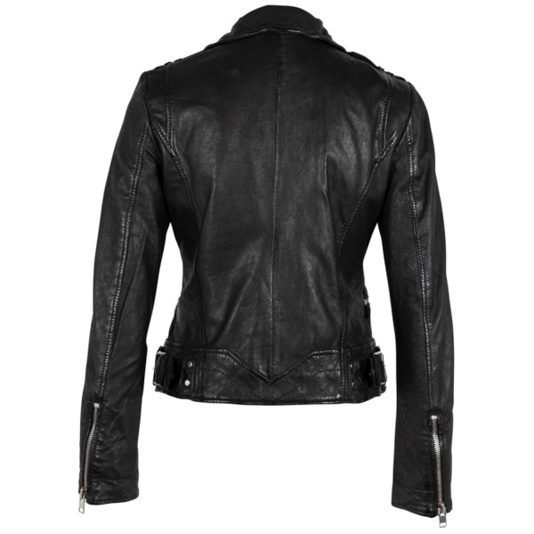 Geaca de Piele Dama Gipsy Neagra G2WCona – IMBRACAMINTE — fotografia 2