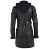 Geaca Lunga de Piele Dama Gipsy Neagra G2WCyara - readytowear.ro