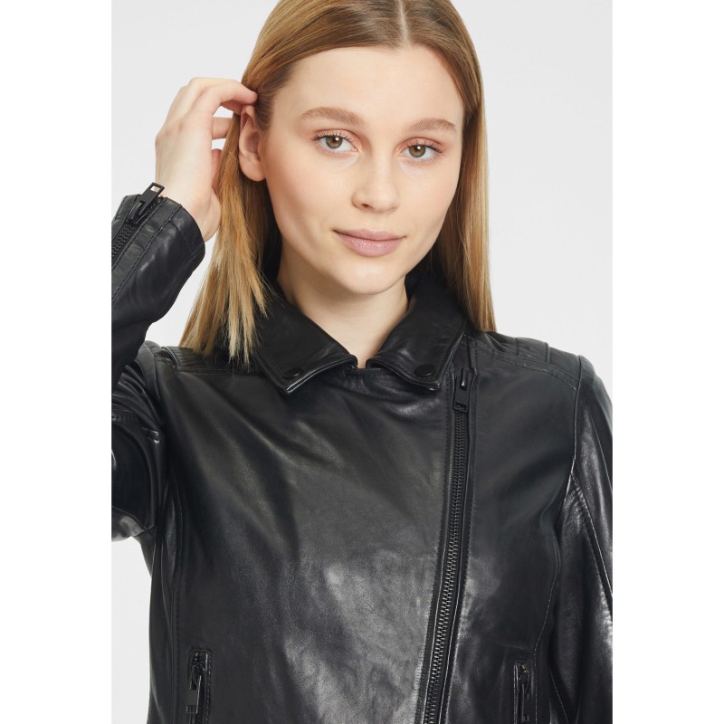 Geaca de Piele Dama Gipsy Neagra G2WDalina – IMBRACAMINTE