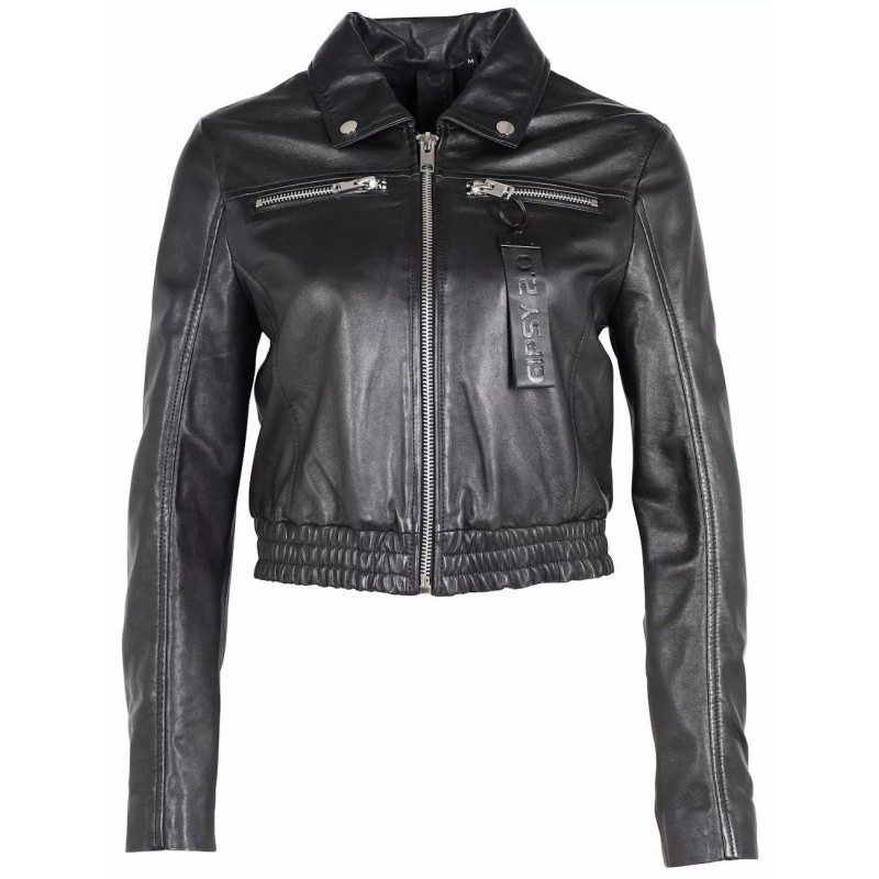 Geaca Scurta de Piele Dama Gipsy Neagra G2WDamara SF LABRIV – IMBRACAMINTE Geaca Scurta de Piele Dama Gipsy Neagra G2WDamara SF LABRIV – IMBRACAMINTE