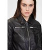 Geaca Scurta de Piele Dama Gipsy Neagra G2WDamara SF LABRIV geci de piele - readytowear.ro