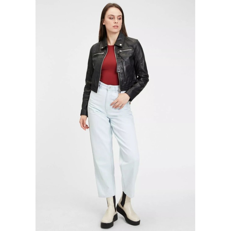 Geaca Scurta de Piele Dama Gipsy Neagra G2WDamara SF LABRIV – IMBRACAMINTE Geaca Scurta de Piele Dama Gipsy Neagra G2WDamara SF LABRIV – IMBRACAMINTE