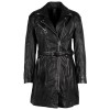 Geaca Lunga de Piele Dama Gipsy Neagra G2WDayna Geaca Lunga de Piele Dama Gipsy Neagra G2WDayna - readytowear.ro