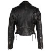 Geaca de Piele Dama Gipsy Negru Antic G2WDovea Geaca de Piele Dama Gipsy Negru Antic G2WDovea - readytowear.ro