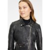 Geaca de Piele Dama Gipsy Negru Antic G2WDovea Geaca de Piele Dama Gipsy Negru Antic G2WDovea - readytowear.ro
