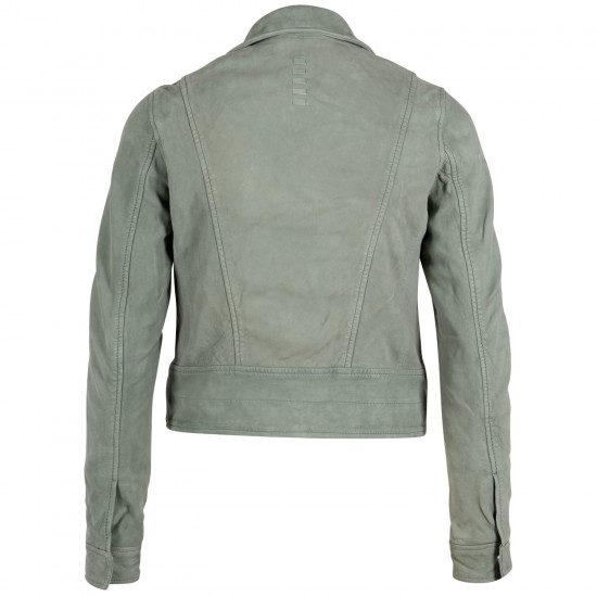 Geaca Scurta de Piele Dama Gipsy Verde Deschis G2WElina Geaca Scurta de Piele Dama Gipsy Verde Deschis G2WElina