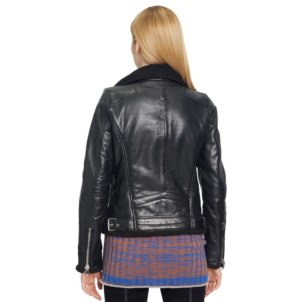Geaca de Piele Dama Gipsy Neagra G2WEmila Geaca de Piele Dama Gipsy Neagra G2WEmila - readytowear.ro