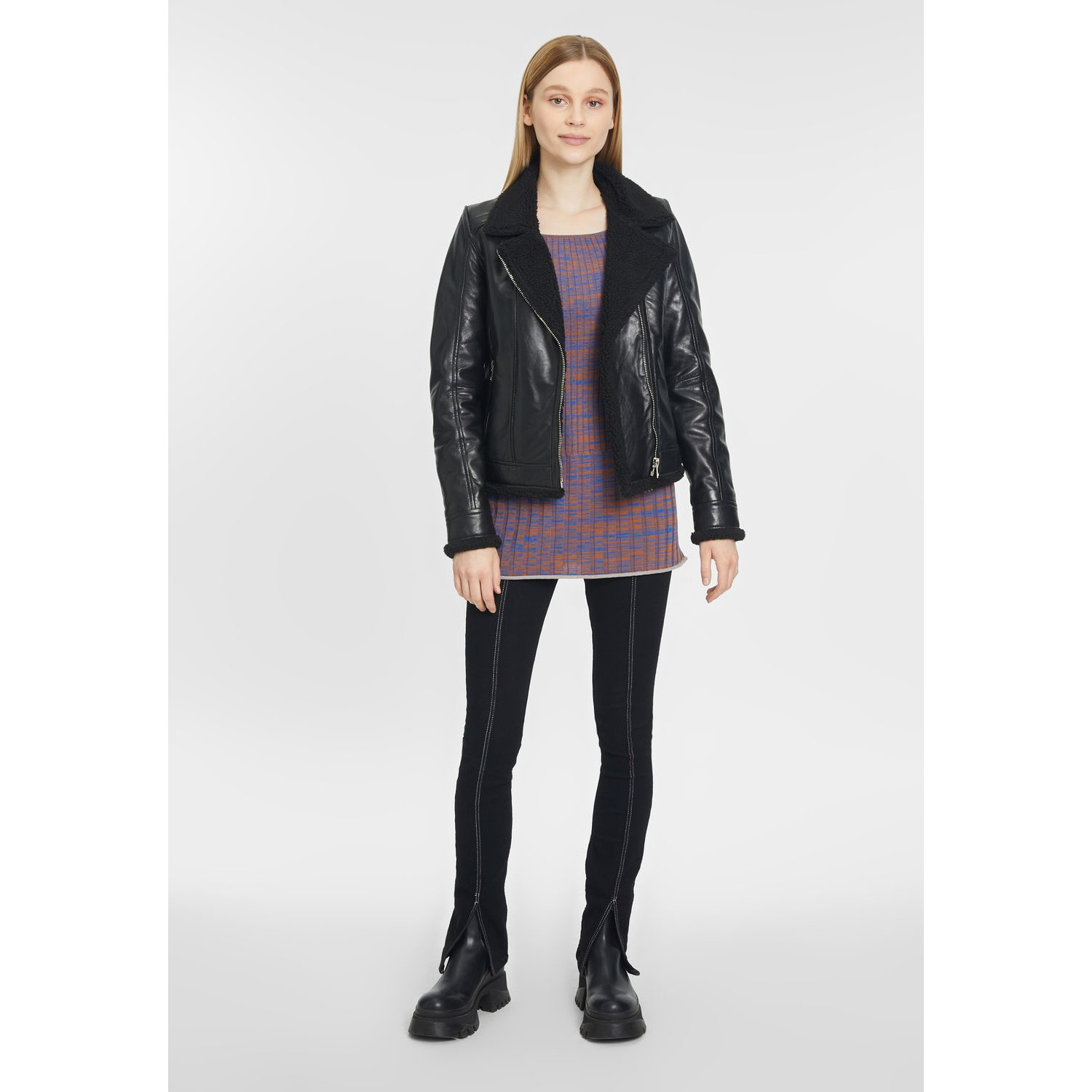 Geaca de Piele Dama Gipsy Neagra G2WEmila – IMBRACAMINTE Geaca de Piele Dama Gipsy Neagra G2WEmila – IMBRACAMINTE