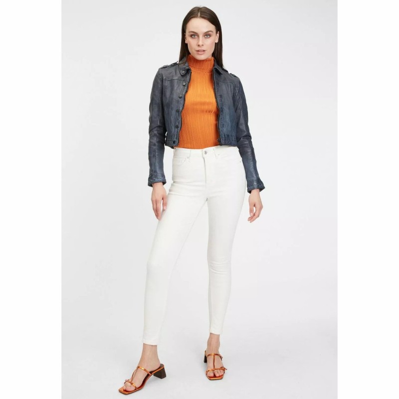 Geaca de Piele Dama Gipsy Albastru Denim G2WFaira STF LVOV – IMBRACAMINTE Geaca de Piele Dama Gipsy Albastru Denim G2WFaira STF LVOV – IMBRACAMINTE