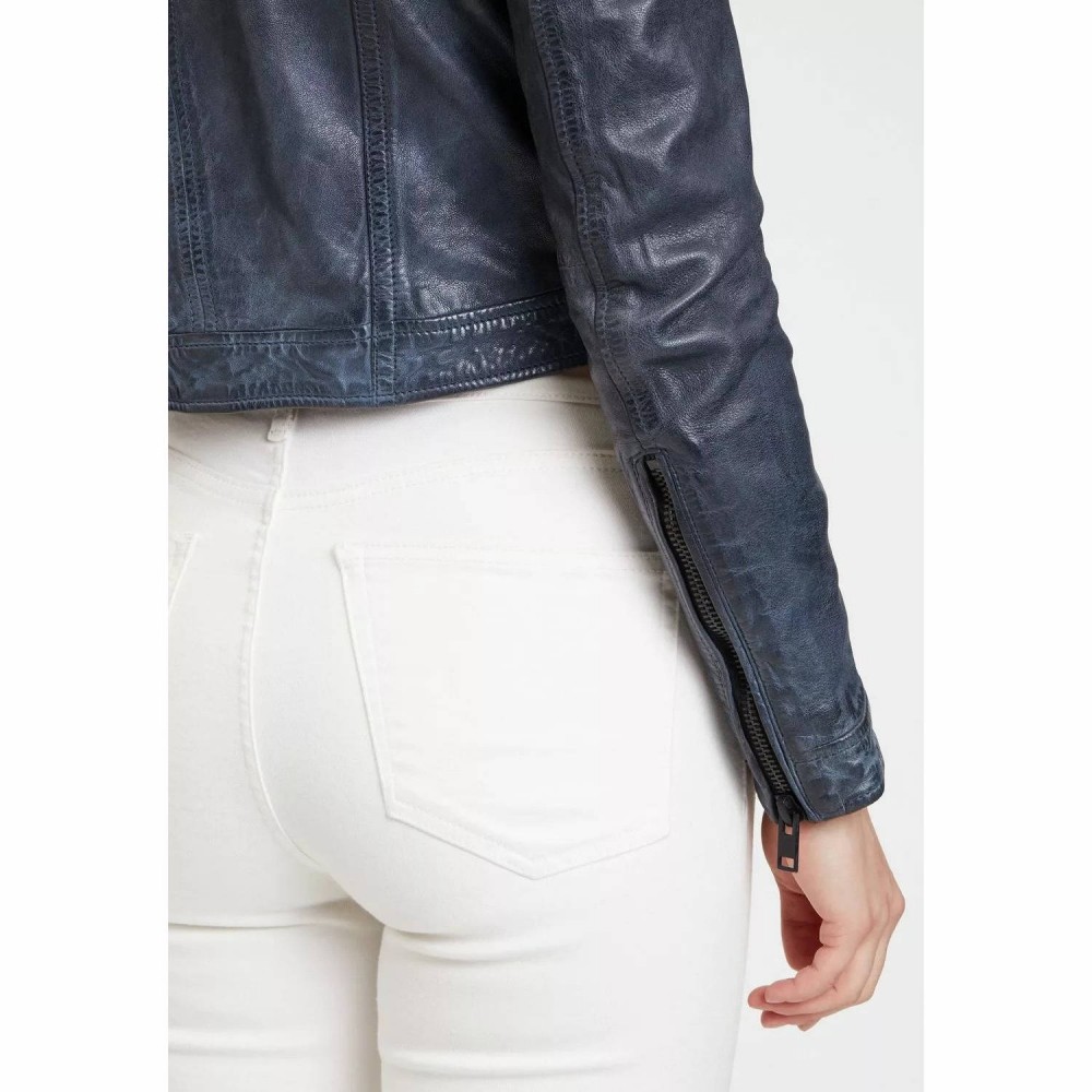 Geaca de Piele Dama Gipsy Albastru Denim G2WFaira STF LVOV Geaca de Piele Dama Gipsy Albastru Denim G2WFaira STF LVOV - readytowear.ro