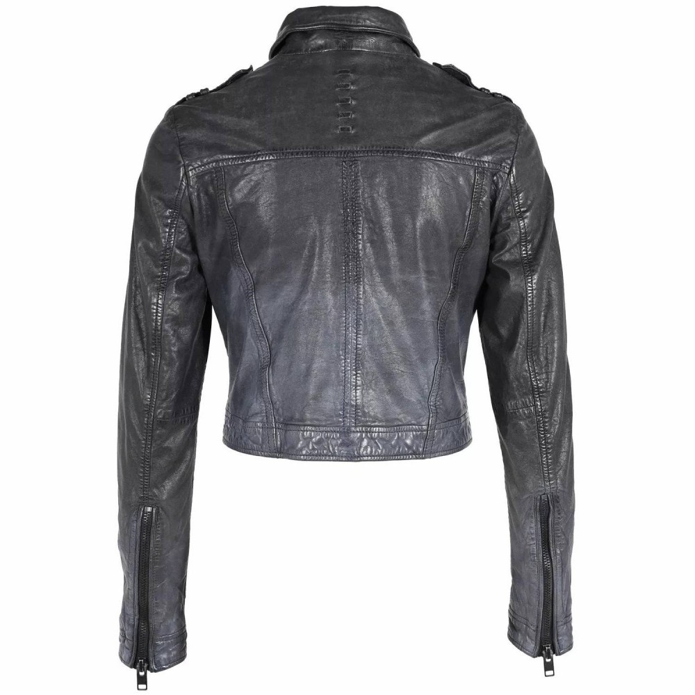 Geaca de Piele Dama Gipsy Neagra G2WFaira STF LVOV Geaca de Piele Dama Gipsy Neagra G2WFaira STF LVOV - readytowear.ro