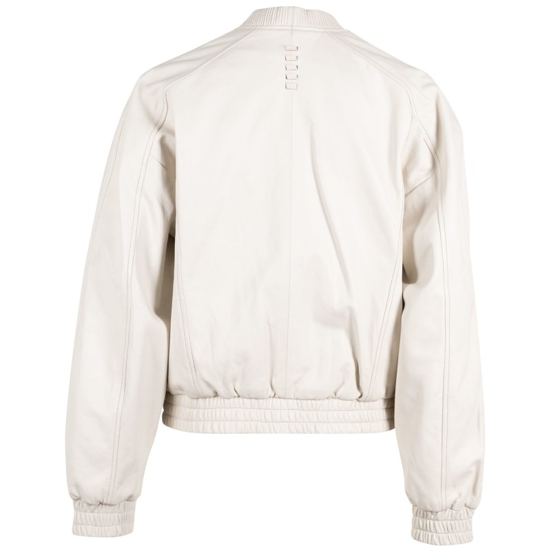 Geaca de Piele Dama Gipsy Alb Murdar G2WHariet – Geci de Piele Geaca de Piele Dama Gipsy Alb Murdar G2WHariet – Geci de Piele