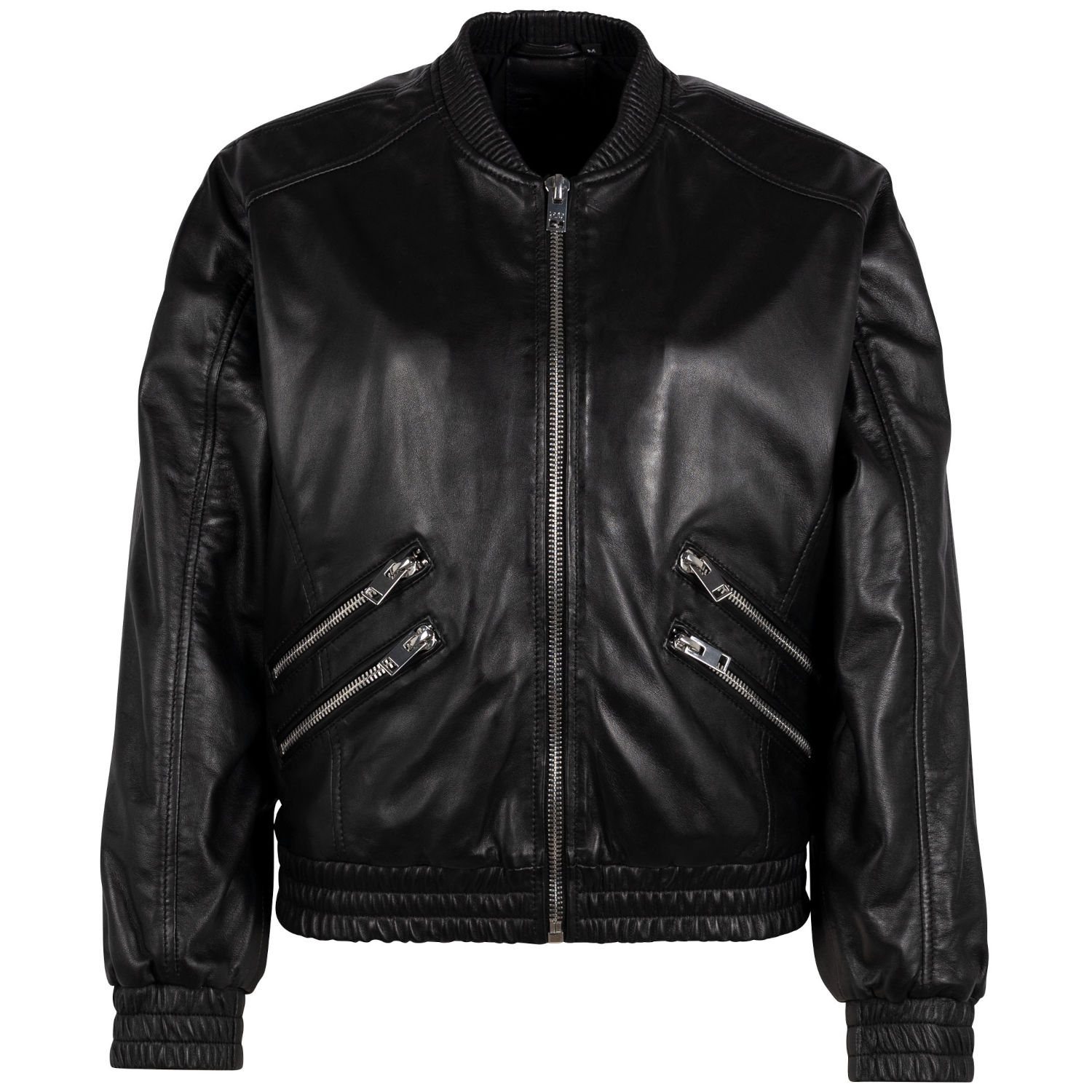 Geaca de Piele Dama Gipsy Neagra G2WHariet – Geci de Piele