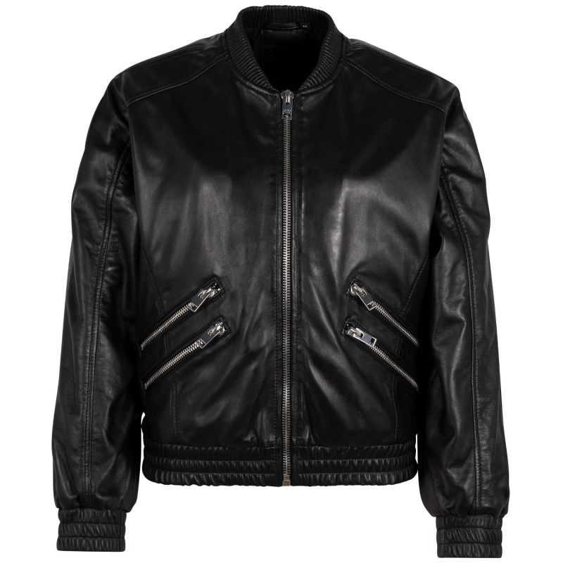 Geaca de Piele Dama Gipsy Neagra G2WHariet – Geci de Piele Geaca de Piele Dama Gipsy Neagra G2WHariet – Geci de Piele