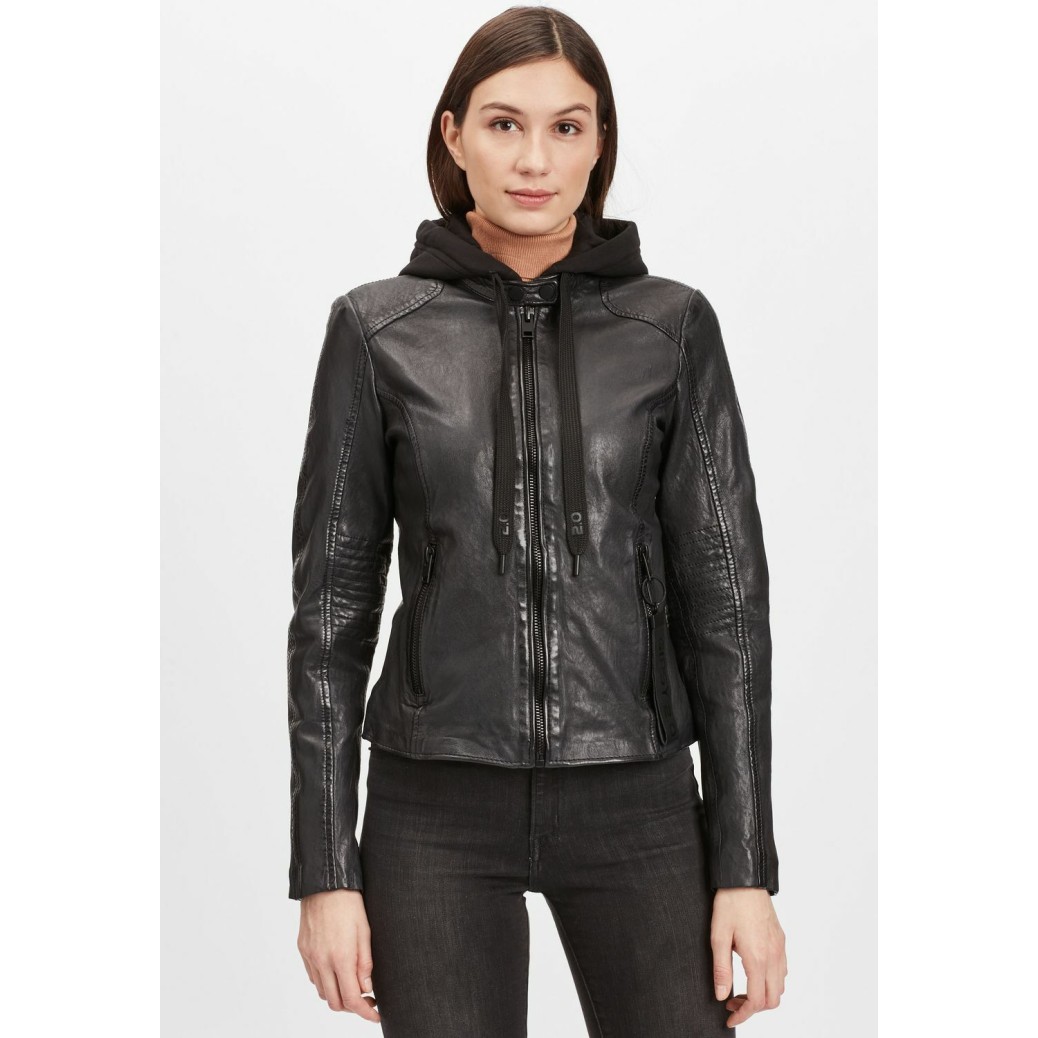 Geaca de Piele Dama Gipsy Antracit G2WIkia SF LAPOLV – IMBRACAMINTE