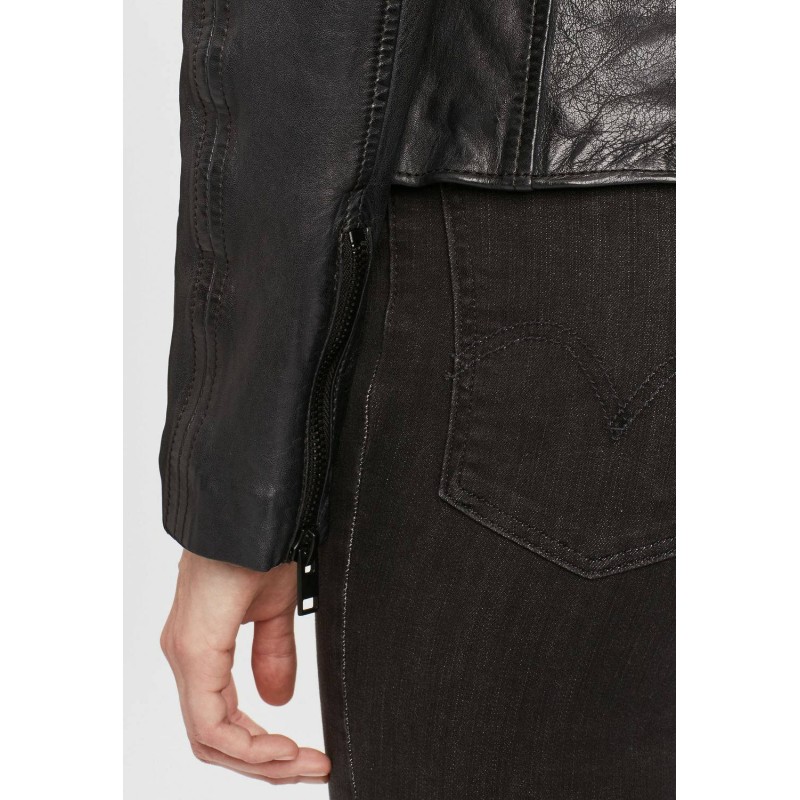 Geaca de Piele Dama Gipsy Antracit G2WIkia SF LAPOLV – IMBRACAMINTE