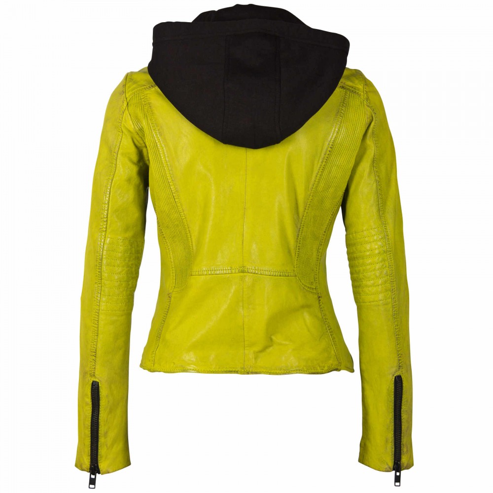 Geaca de Piele Dama Gipsy Galben Acid G2WIkia SF LAPOLV Geaca de Piele Dama Gipsy Galben Acid G2WIkia SF LAPOLV - readytowear.ro
