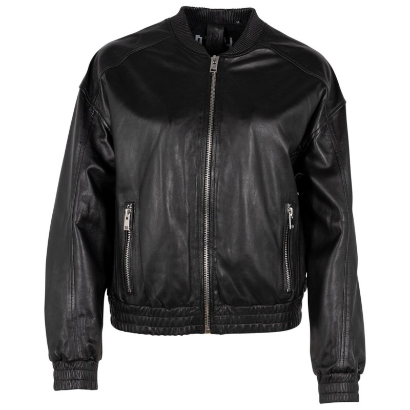 Geaca de Piele Dama Gipsy Neagra G2WIrka – Geci de Piele