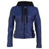 Geaca de Piele Dama Gipsy Albastra G2WJada Geaca de Piele Dama Gipsy Albastra G2WJada - readytowear.ro