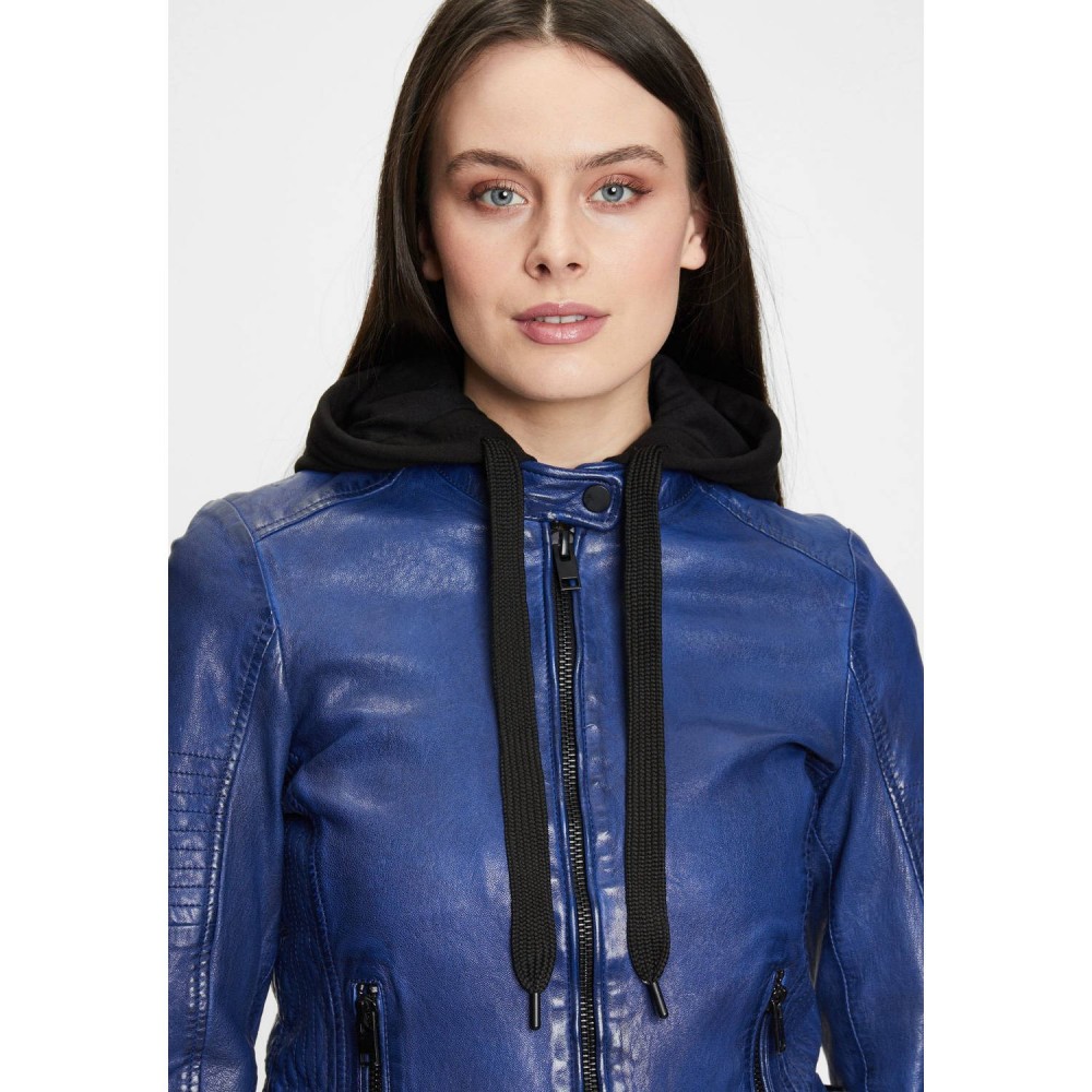 Geaca de Piele Dama Gipsy Albastra G2WJada Geaca de Piele Dama Gipsy Albastra G2WJada - readytowear.ro