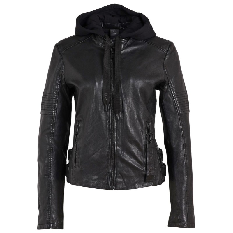 Geaca de Piele Dama Gipsy Neagra G2WJada – Black Friday Geaca de Piele Dama Gipsy Neagra G2WJada – Black Friday