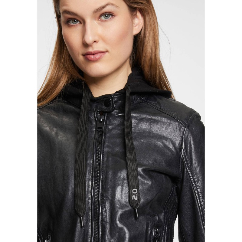 Geaca de Piele Dama Gipsy Neagra G2WJada – Black Friday Geaca de Piele Dama Gipsy Neagra G2WJada – Black Friday