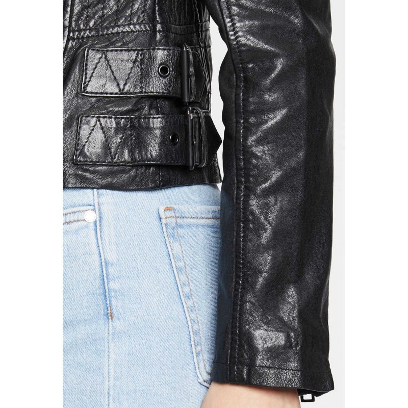 Geaca de Piele Dama Gipsy Neagra G2WJada – Black Friday Geaca de Piele Dama Gipsy Neagra G2WJada – Black Friday