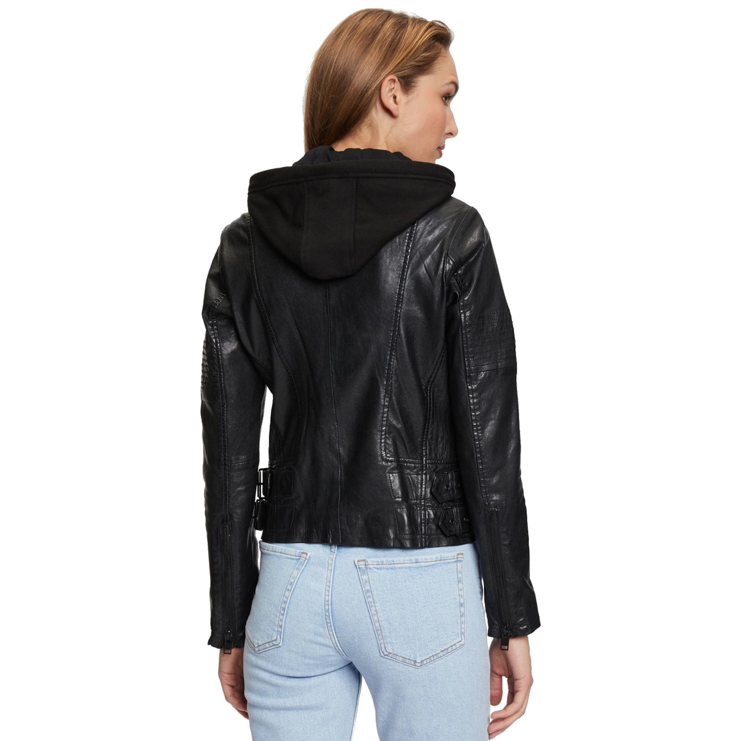 Geaca de Piele Dama Gipsy Neagra G2WJada – IMBRACAMINTE Geaca de Piele Dama Gipsy Neagra G2WJada – IMBRACAMINTE