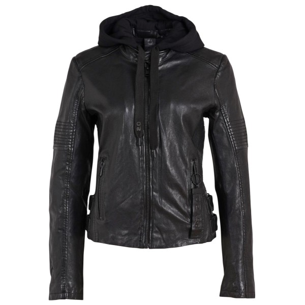 Geaca de Piele Dama Gipsy Neagra G2WJada – IMBRACAMINTE — fotografia 3