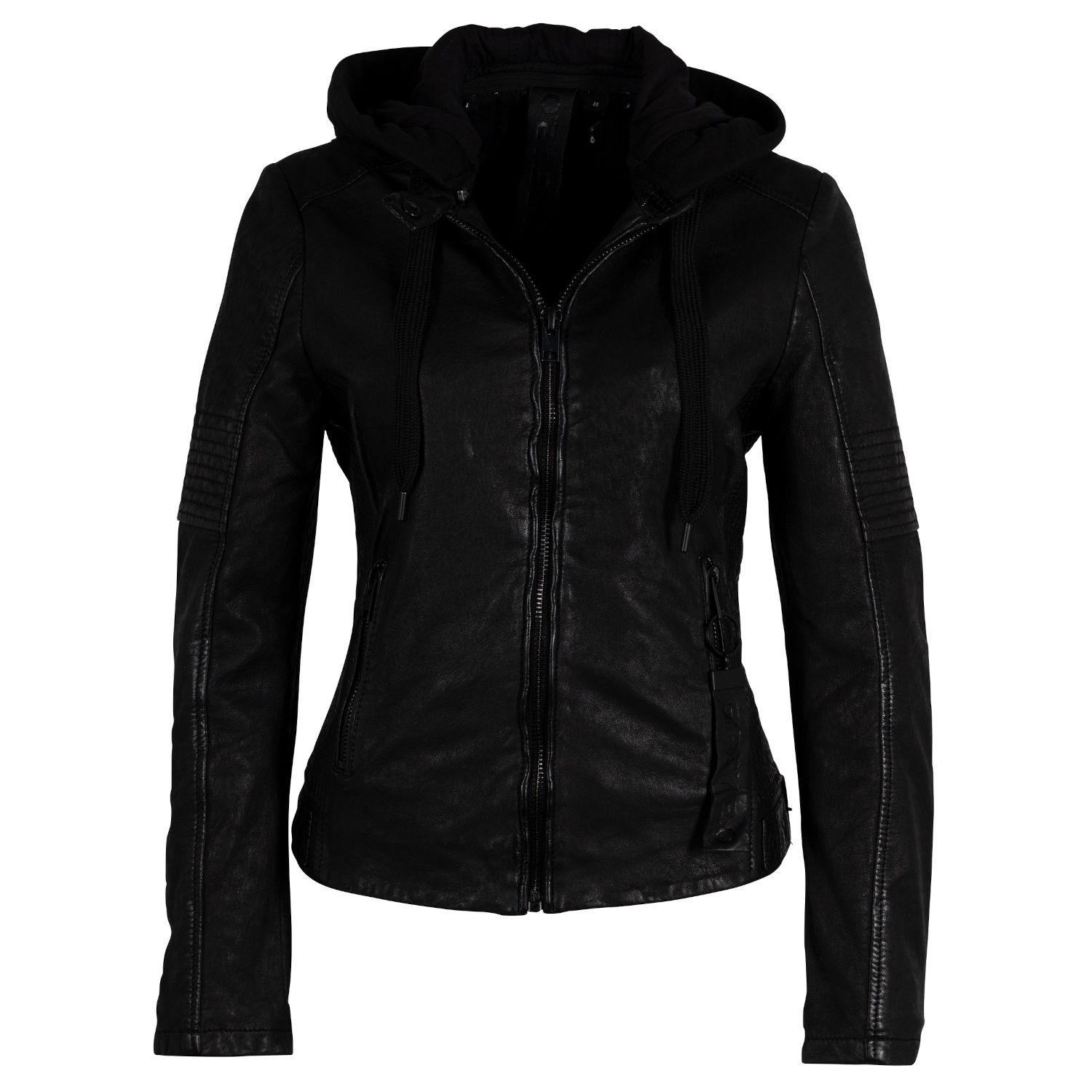 Geaca de Piele Dama Gipsy Neagra G2WJadyn – Black Friday