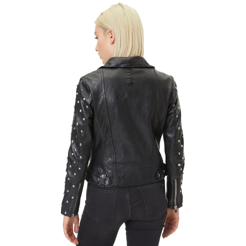 Geaca de Piele Dama Gipsy Neagra G2WJayla – IMBRACAMINTE Geaca de Piele Dama Gipsy Neagra G2WJayla – IMBRACAMINTE