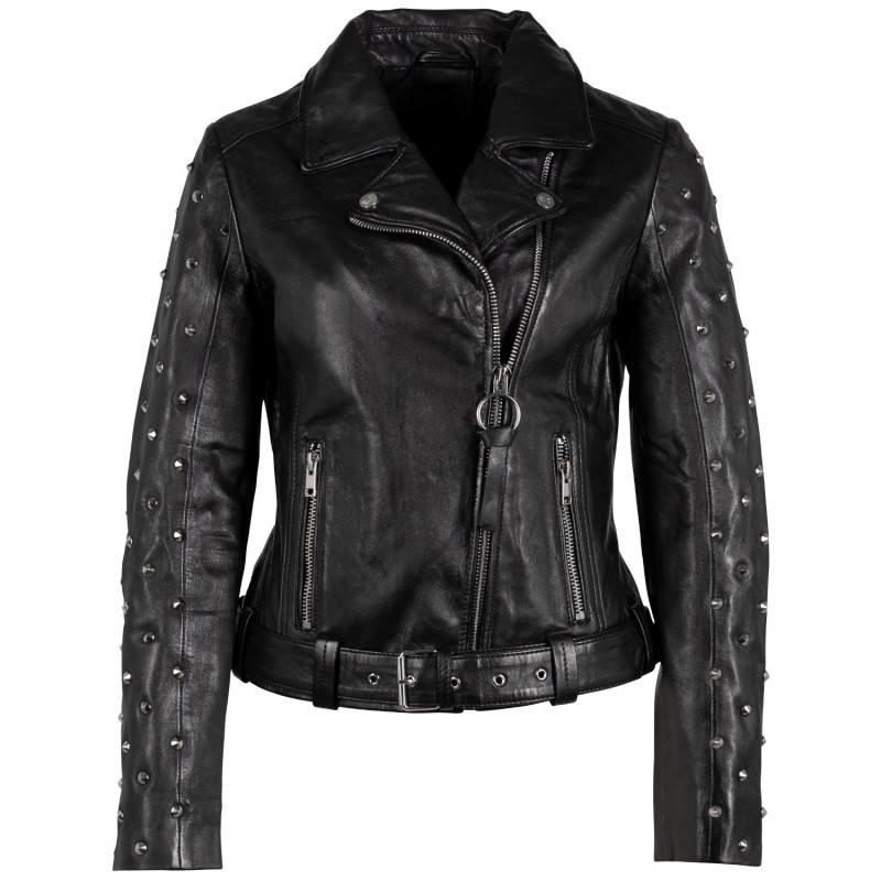 Geaca de Piele Dama Gipsy Neagra G2WJayla – IMBRACAMINTE Geaca de Piele Dama Gipsy Neagra G2WJayla – IMBRACAMINTE