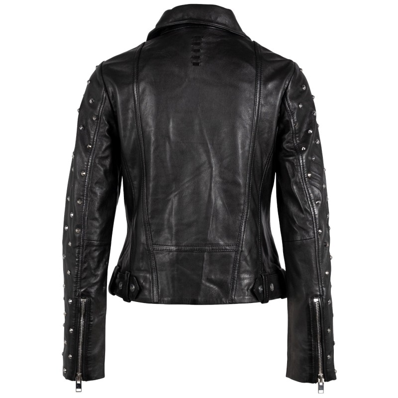 Geaca de Piele Dama Gipsy Neagra G2WJayla – IMBRACAMINTE Geaca de Piele Dama Gipsy Neagra G2WJayla – IMBRACAMINTE