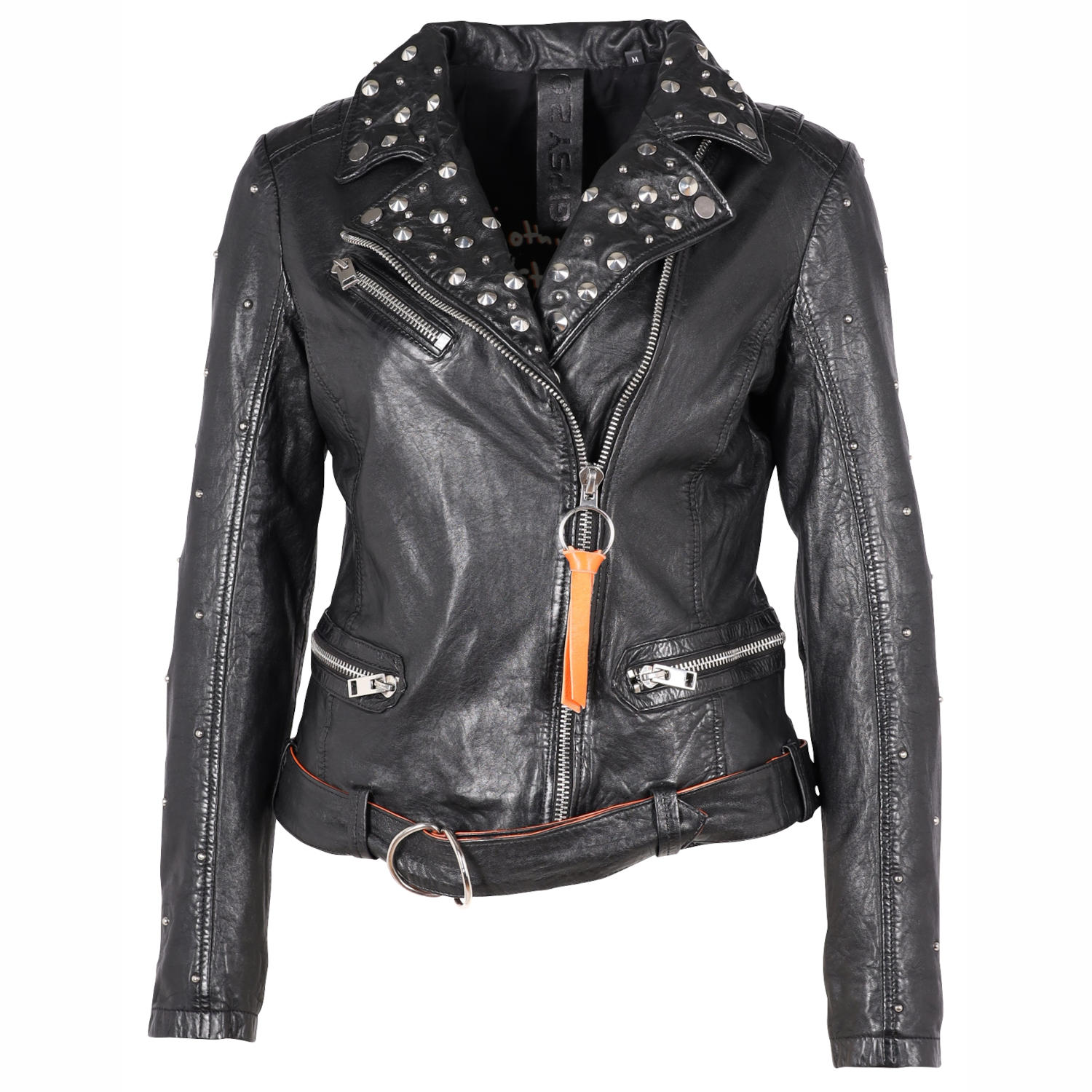 Geaca de Piele Dama Gipsy Neagra G2WJayn SF LASHV – IMBRACAMINTE