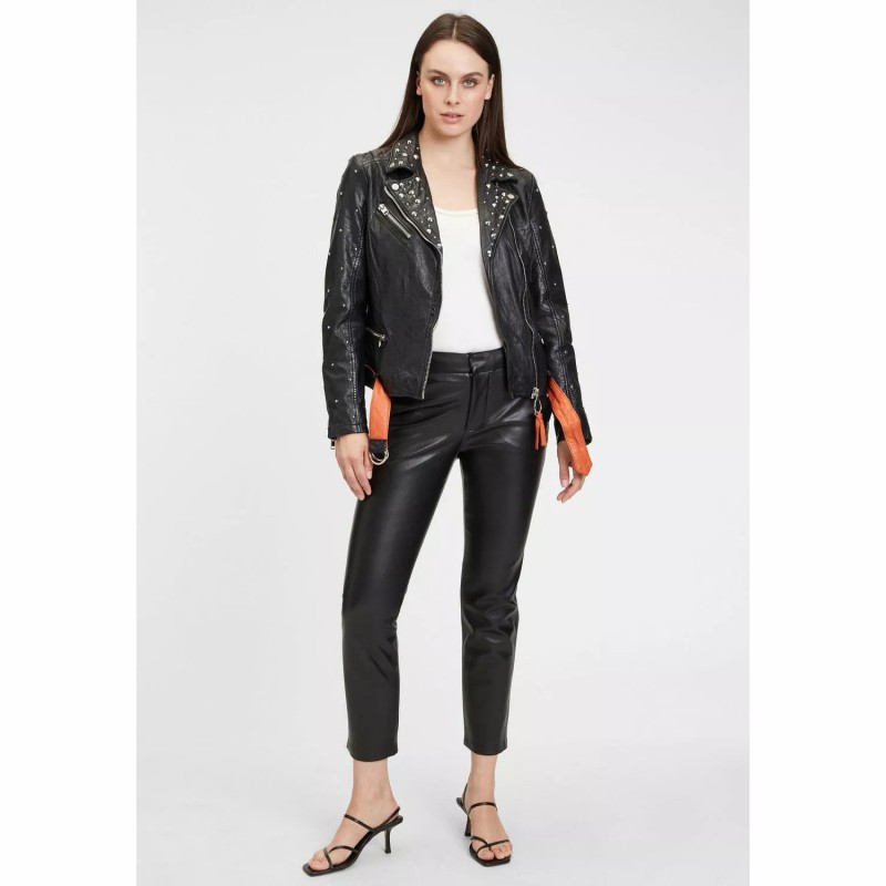 Geaca de Piele Dama Gipsy Neagra G2WJayn SF LASHV – IMBRACAMINTE Geaca de Piele Dama Gipsy Neagra G2WJayn SF LASHV – IMBRACAMINTE