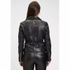 Geaca de Piele Dama Gipsy Neagra G2WJayn SF LASHV - readytowear.ro