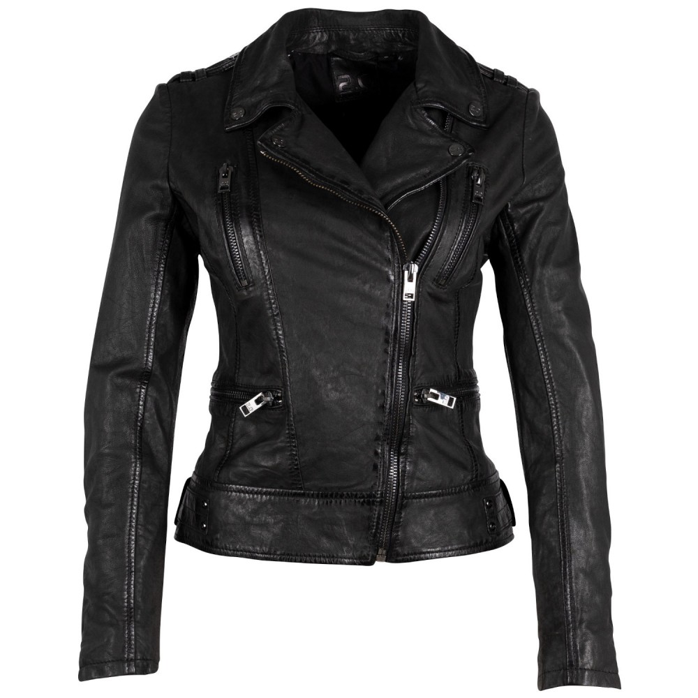 Geaca de Piele Dama Gipsy Neagra G2WJovia – Black Friday Geaca de Piele Dama Gipsy Neagra G2WJovia – Black Friday