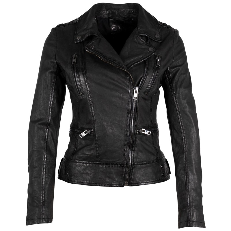 Geaca de Piele Dama Gipsy Neagra G2WJovia – Black Friday Geaca de Piele Dama Gipsy Neagra G2WJovia – Black Friday