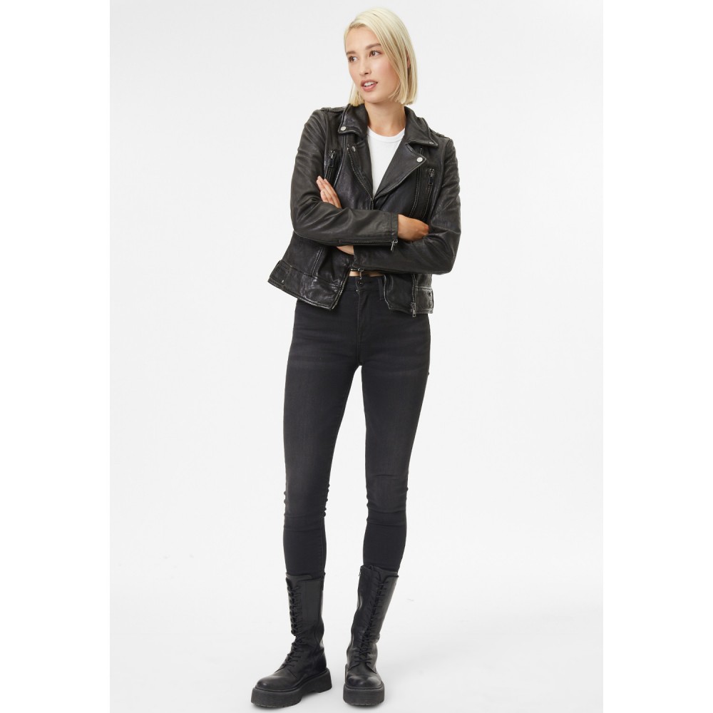 Geaca de Piele Dama Gipsy Neagra G2WJovia – Black Friday Geaca de Piele Dama Gipsy Neagra G2WJovia – Black Friday