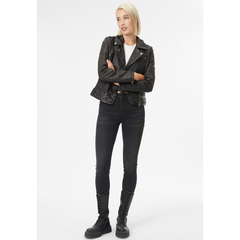 Geaca de Piele Dama Gipsy Neagra G2WJovia – Black Friday Geaca de Piele Dama Gipsy Neagra G2WJovia – Black Friday