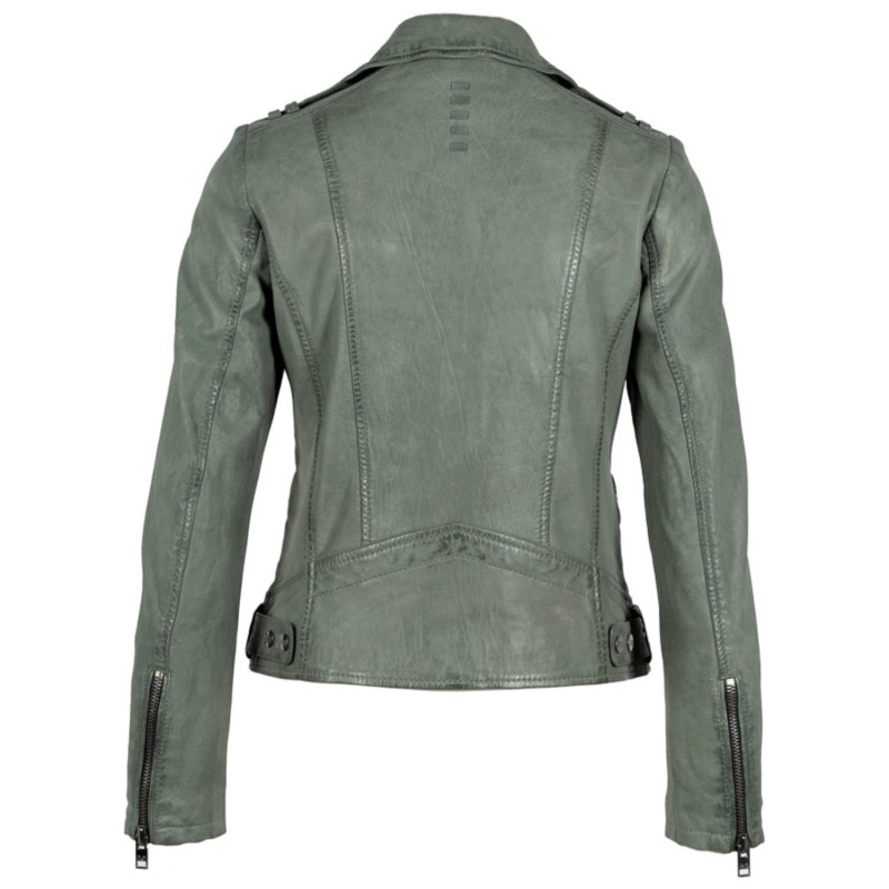 Geaca de Piele Dama Gipsy Verde Salvie G2WJovia – IMBRACAMINTE Geaca de Piele Dama Gipsy Verde Salvie G2WJovia – IMBRACAMINTE