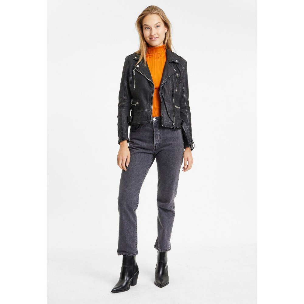Geaca de Piele Dama Gipsy Neagra G2WKagami Geaca de Piele Dama Gipsy Neagra G2WKagami - readytowear.ro
