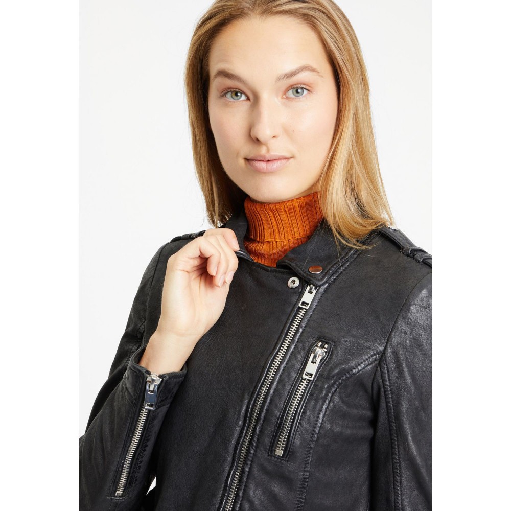 Geaca de Piele Dama Gipsy Neagra G2WKagami Geaca de Piele Dama Gipsy Neagra G2WKagami - readytowear.ro